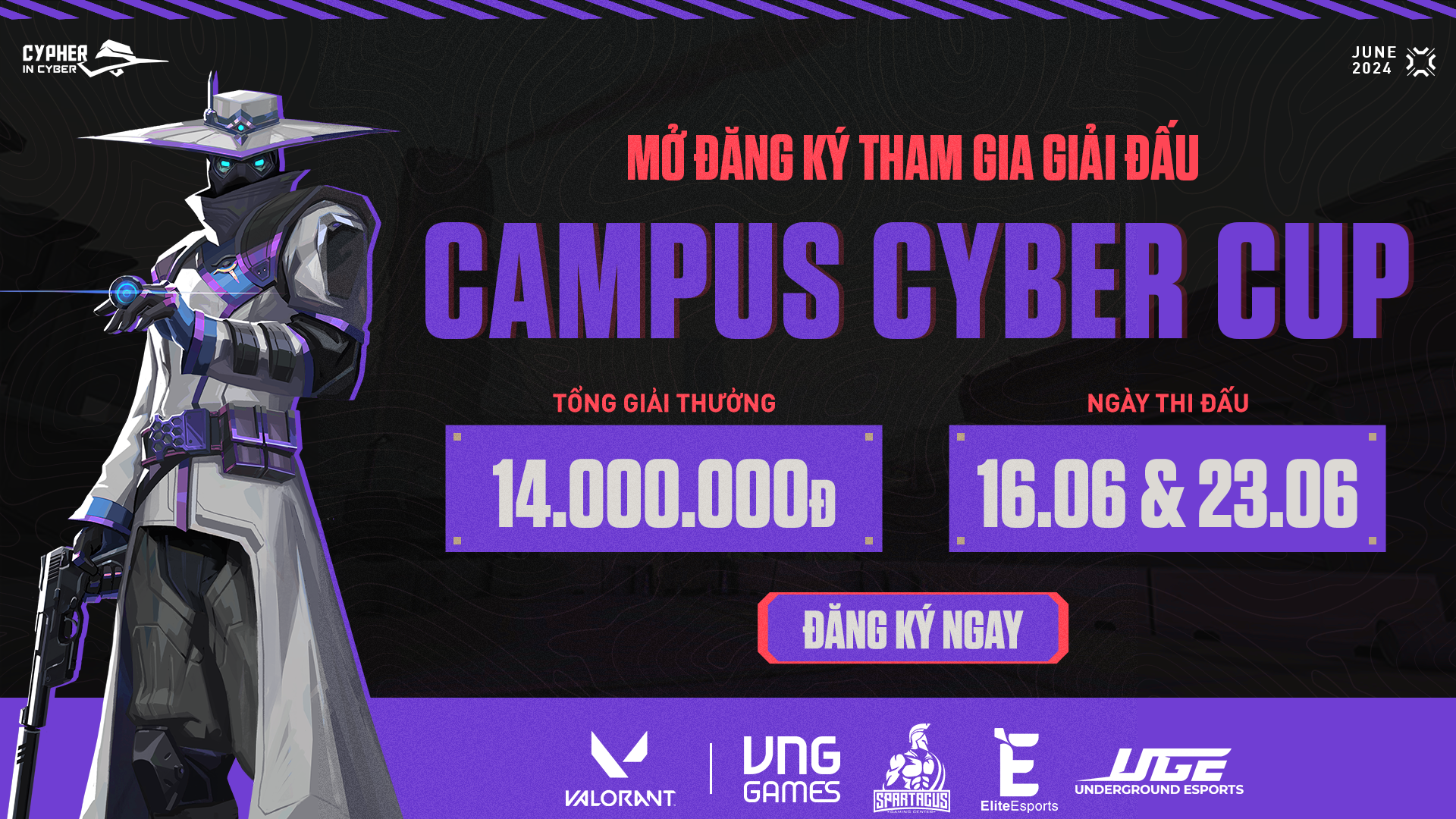 [CYPHER IN CYBER] CAMPUS CYBER CUP THANG 6
